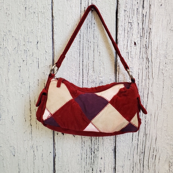Vintage GAP Colduroy Fabric Mini Hand bag - Picture 1 of 7